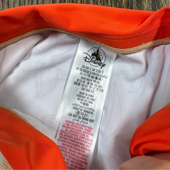 Disney Moana swim skirt size US 3 - Picture 2 of 3